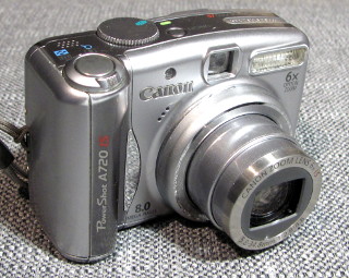 超歓迎特価POWERSHOT A720 IS デジタルカメラ